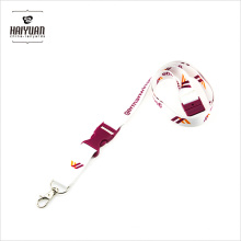 Heat Transfer Printing Lanyard with Custom Pantone Plastic Buckle